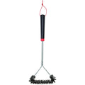 3-Sided Grill Weber 1 PK, Stainless Steel In. Brush Bristles Cleaning 18