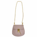 Chloe (Good) Bag Pre-Owned Leather Chain 3S1031-9 Ladies Chloé Drew Shoulder Pink