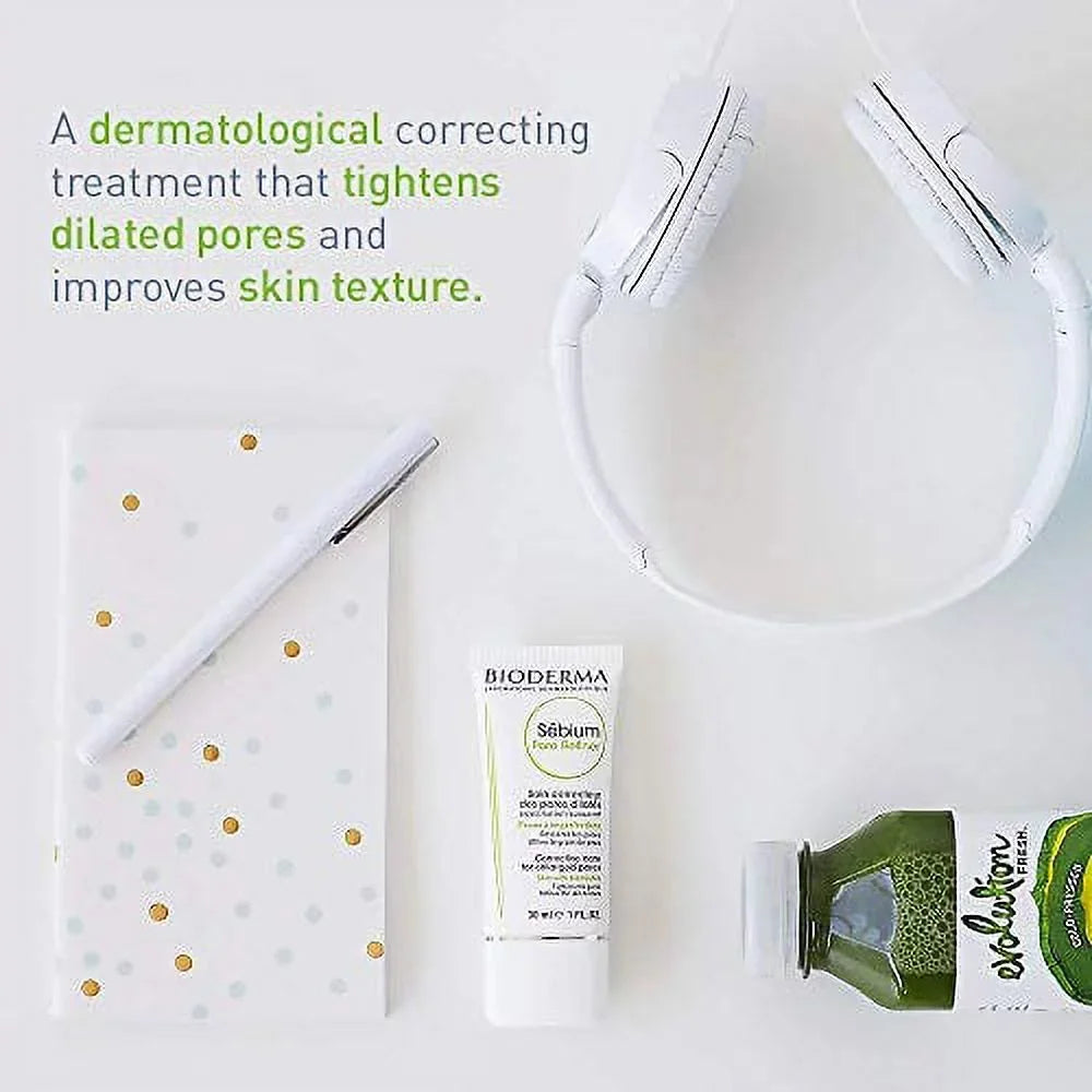 Cream Skin - Combination for Oily - - Improves Bioderma Refiner Tightens Sébium Pore - and Pores Visibly Texture to Skin