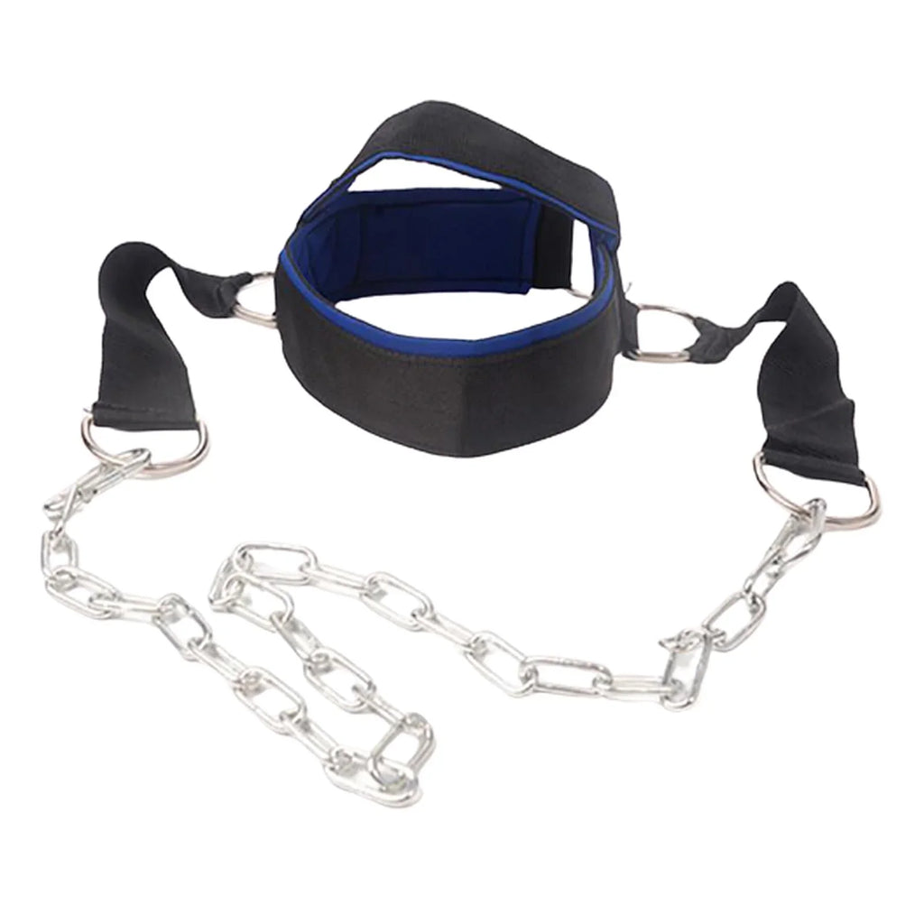 Exercise Exerciser Boxing Lifting Chain Strap Strength for MMA Head Neck Workout Neck Strengthener Belt Fitness Harness Weight Steel Head Strong
