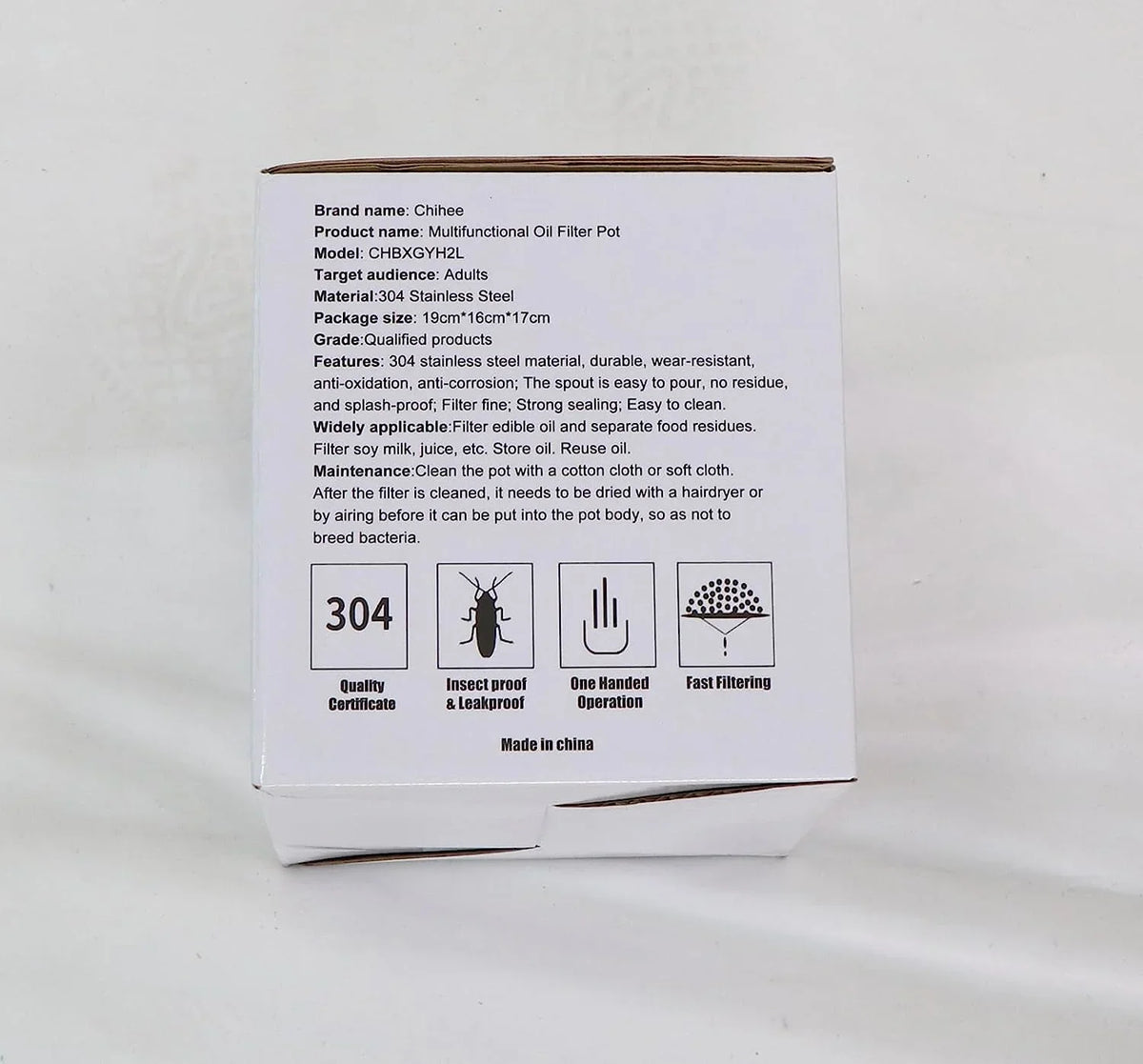 / fl Frying Oil Mesh 2L Tray,for Steel Strainer & Lid Strainer Grease Can Non-slip 67.6 Dust-proof Cooking Oil oz,Food Container,with Storing Strainer Fine Oil Storage Pot Grease Stainless