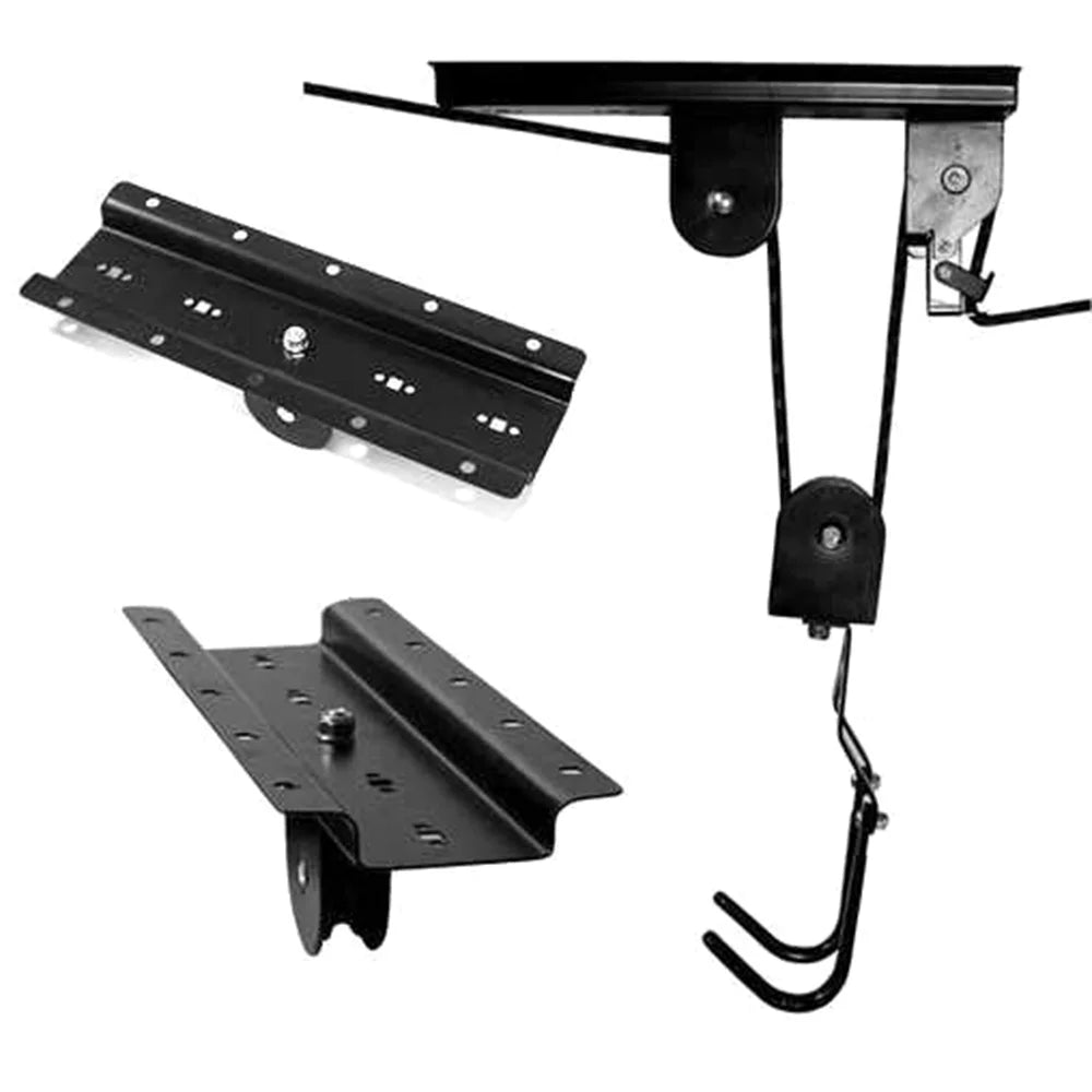 Overhead Garage Bike Radirus Duty Bike Ceiling System, Hanger, Rack Pulley Heavy Lift Storage