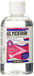 6 - 6oz 99.5% USP Pack Skin Glycerin Each Protectant Humco