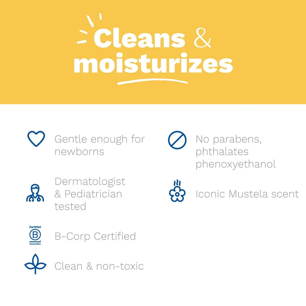 Baby Cream Mustela with oz -100gr Gentle 3.52 Cold Soap