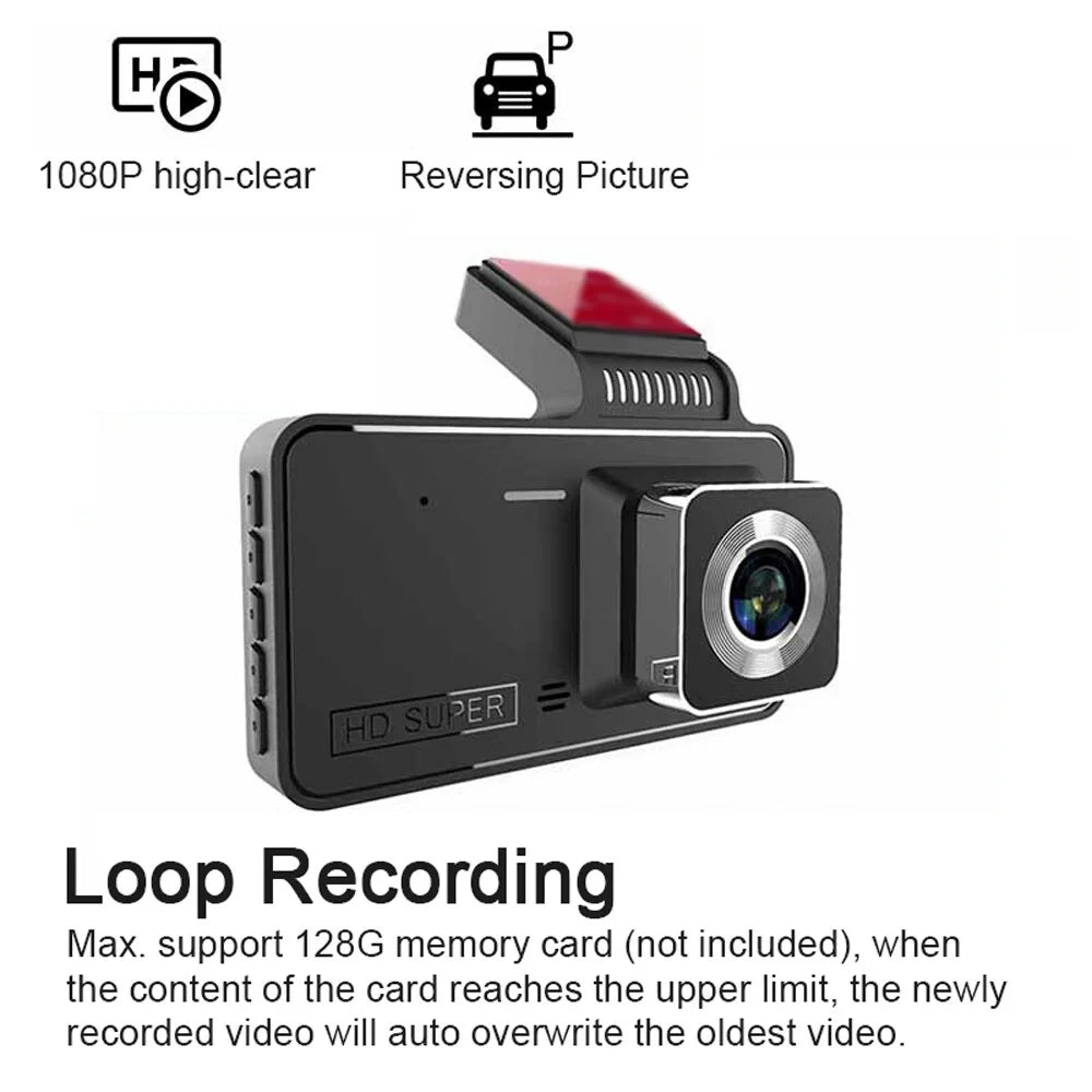 With Car With Dashcam Inch Dash Camera,Camera 4 Camera 1080p Andoer Dsfen Wide Car Car Dvr Dash 1080p 170° Dashcam 170° Support LoopPicture Support Wide Inch Dash 4 Wide With Loop Dvr 170°