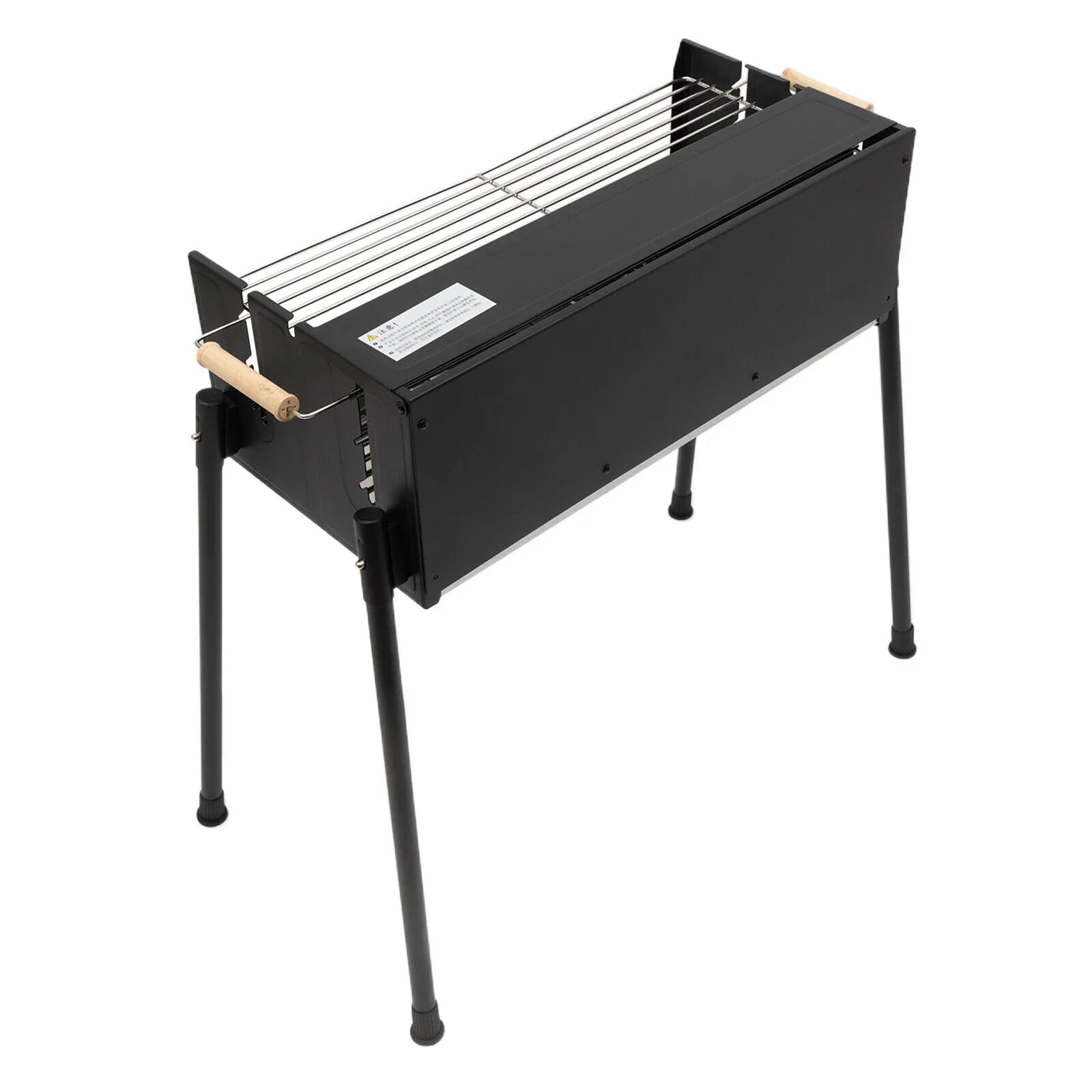Camping BBQ Grill Tool Steel Grill Grade Charcoal Barbecue Charcoal Picnic Stainless for with 304 Portable Folding Grill Miumaeov Food Kits Grill