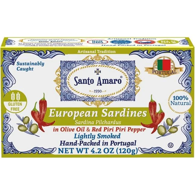 g Piri Smoked Pepper - Lightly Sardines 120 Red Piri of 12 Pack