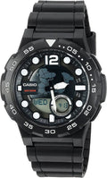 AEQ100W-1AVCF Men's Style Black, Ana-Digi Dive Watch,