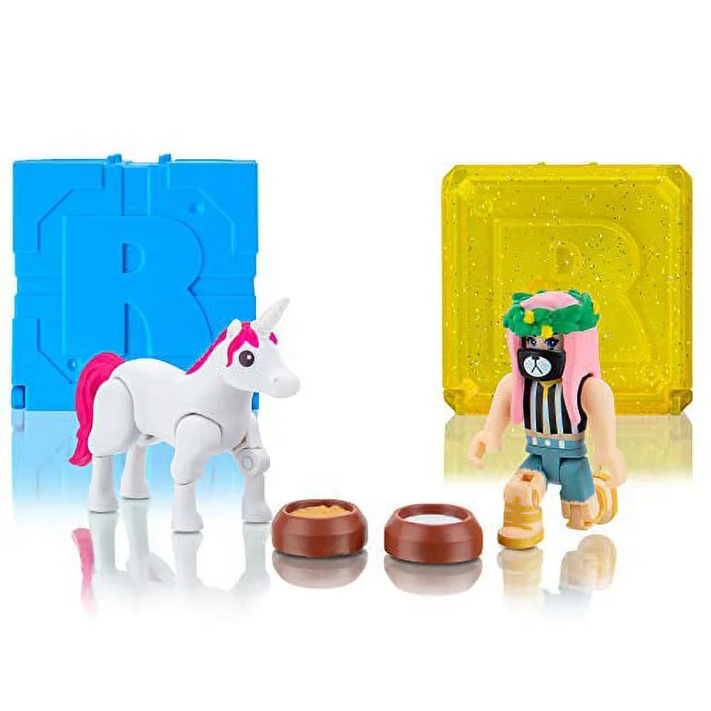 Exclusive Bundle Pack Collection 3 Mystery Figure [Includes Items] Virtual Club - Roblox Celebrity Figure Two +