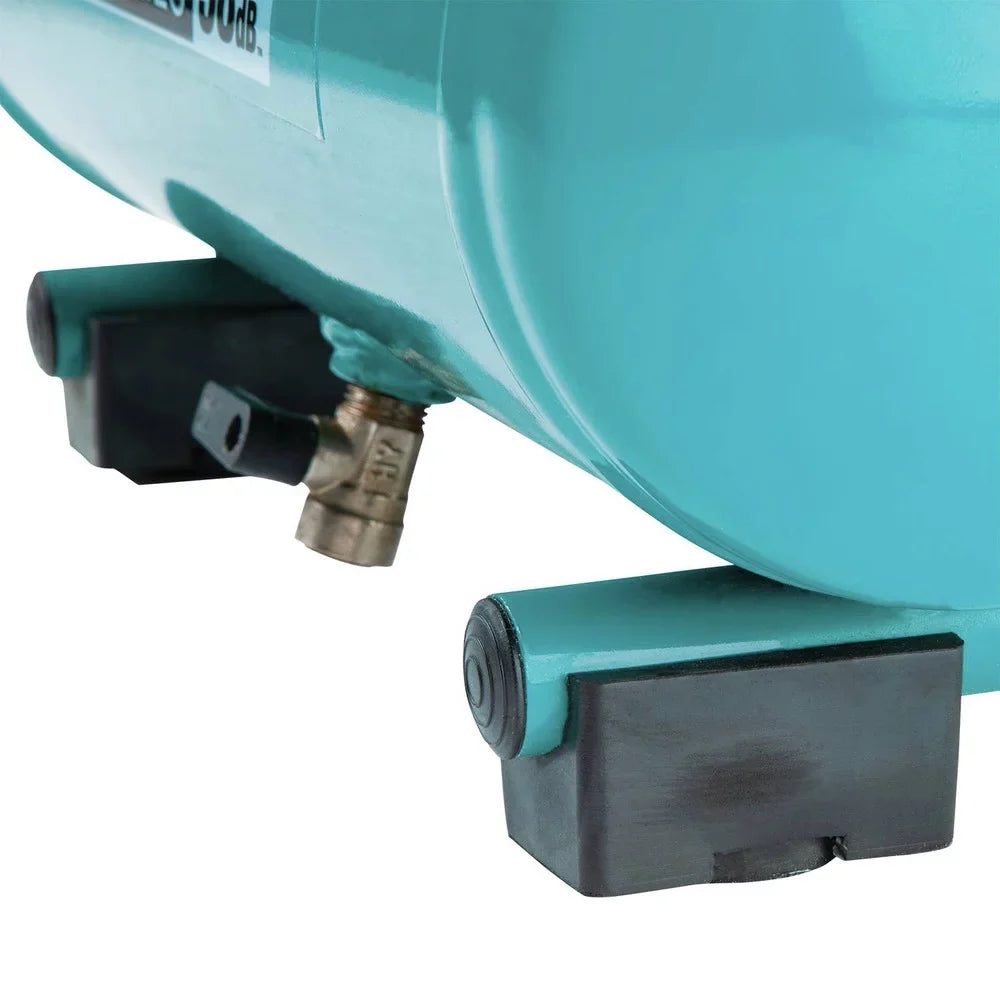Compressor Series HP 1-1/2 Quiet MAC320Q Air 3 Gallon Oil-Free Carry Makita Hand