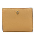 Mini Burch (Tiramisu Saffiano New Emerson Colorblock / Leather Ivory) Wallet Tory
