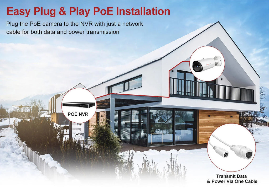 30M Mic Human Zoom IR ANPVIZ H.265 in Built Detection Vehicle Camera IP66 Bullet Support 4X Distance Camera 5MP