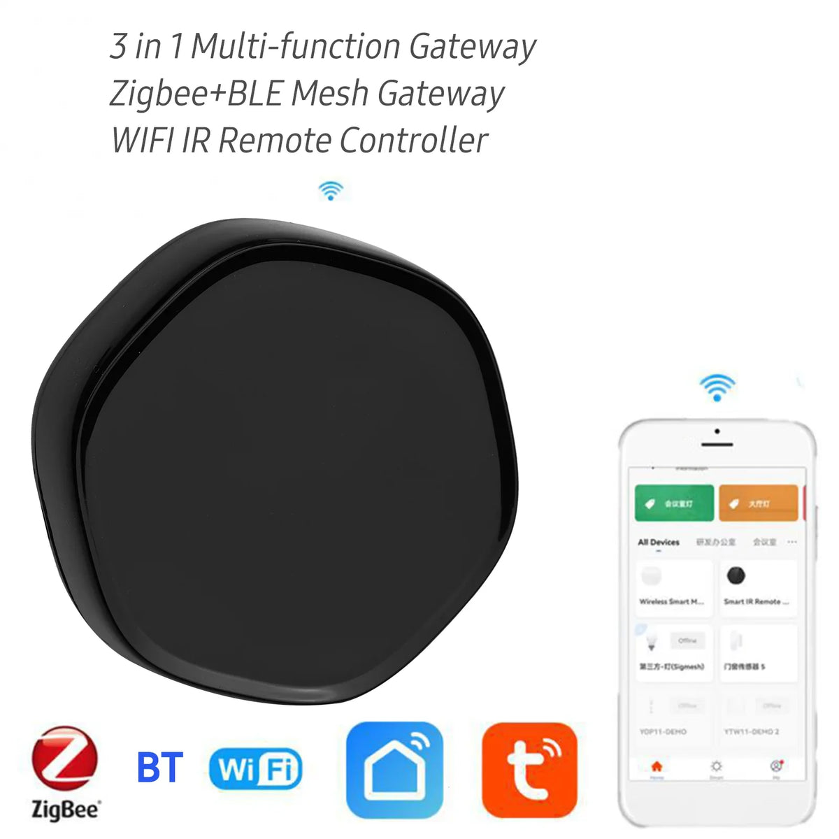 Smart +BLE Arealer Way WiFi Remote IR Controller Multi-function Wireless Android Applicable & Mesh iOS Gate