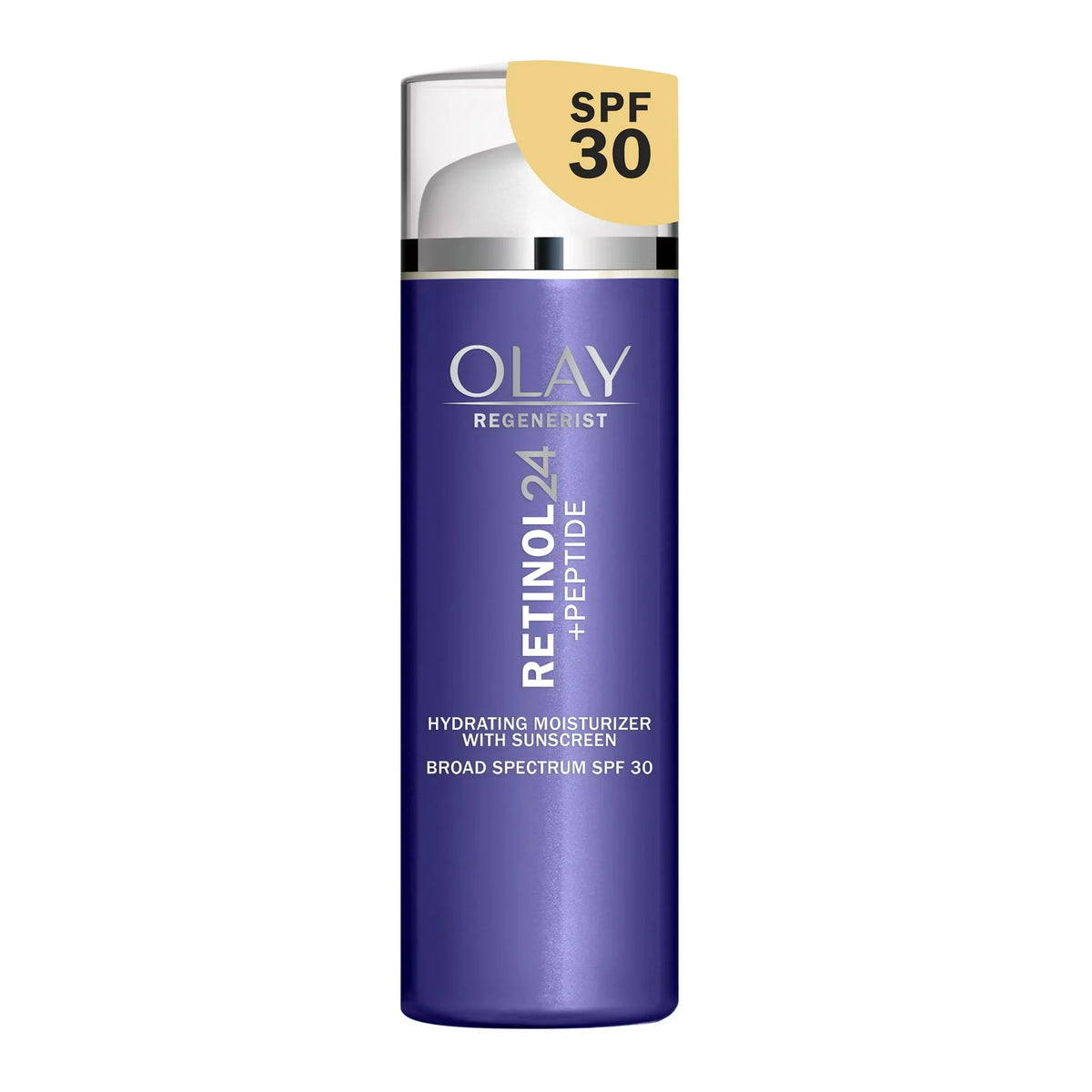 with Sunscreen 24 oz *EN SPF + Hydrating Olay 1.7 30 Regenerist Peptide Retinol Moisturizer
