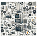 '- SHELF-FRE SAMSUNG DA97-03230J SOURCING PART OEM GENUINE MID;A-TOP,750LT, ASSY