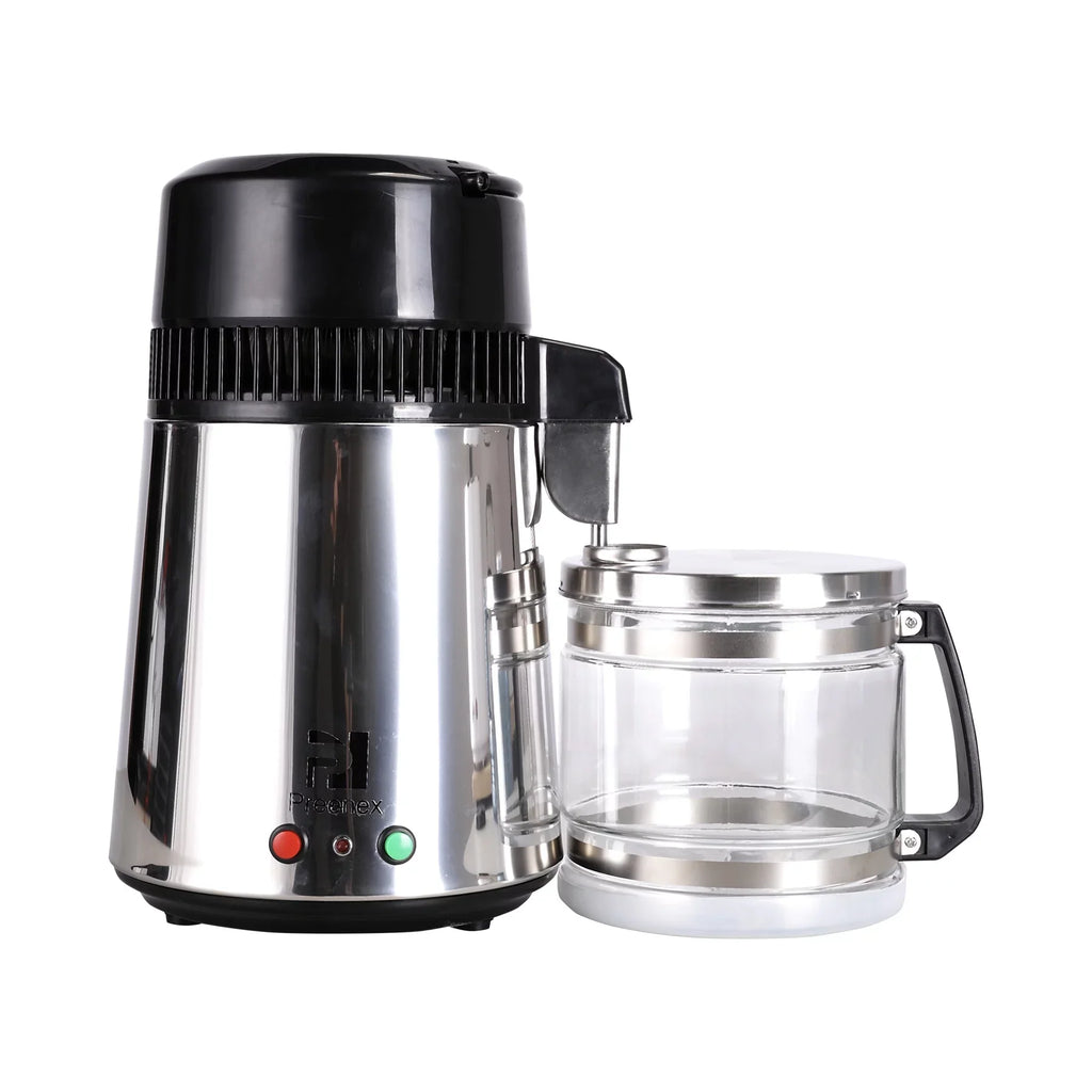 Machine Stainless 4L Purifier Home Water Glass Steel Bottle Distiller