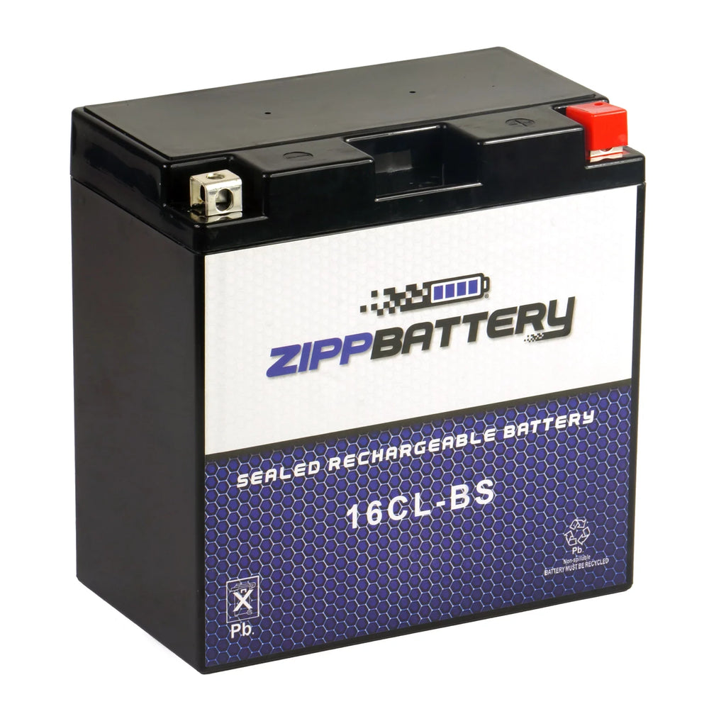 Jet Battery Zipp Models All Polaris Years Yb16cl-bs Battery All Ski Cc for All