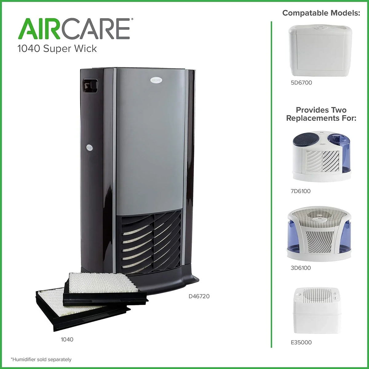 AIRCARE (1) 1040 Wick Replacement