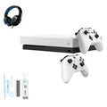Like Bundle Headset 2 Xbox Cleaning Controller, HD New) 4K Kit Ultra (Refurbished: with White Pre-Owned BOLT with One AXTION Microsoft X 1TB