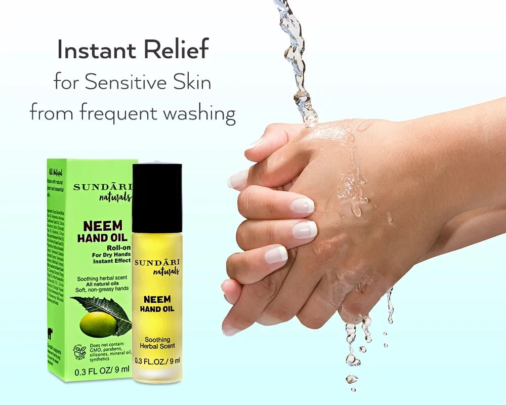 oz. Naturals Neem of fl Sundari 0.3 Oil Pack each. Hand 3.