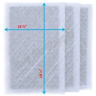 Pads 14x21 Dynamic Filter Cleaner 14x21 Supply RayAir (3 Pack) Replacement Air Refills