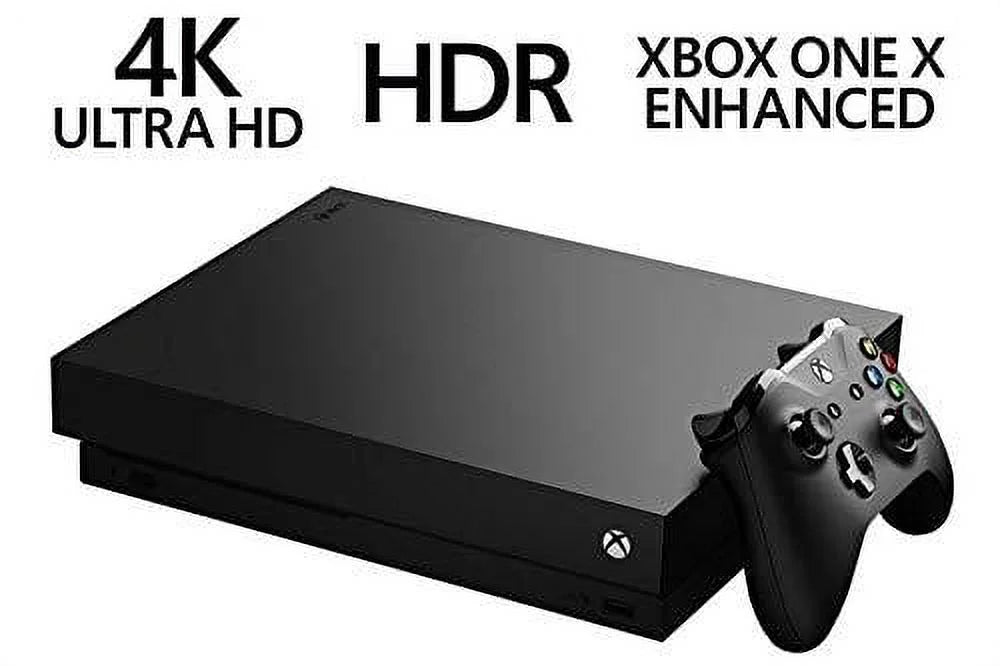 with 4K, Xbox Ultra (Refurbished) Microsoft Wireless X HD 1TB Enhanced, Native One Xbox Console Controller: X HDR, Restored One