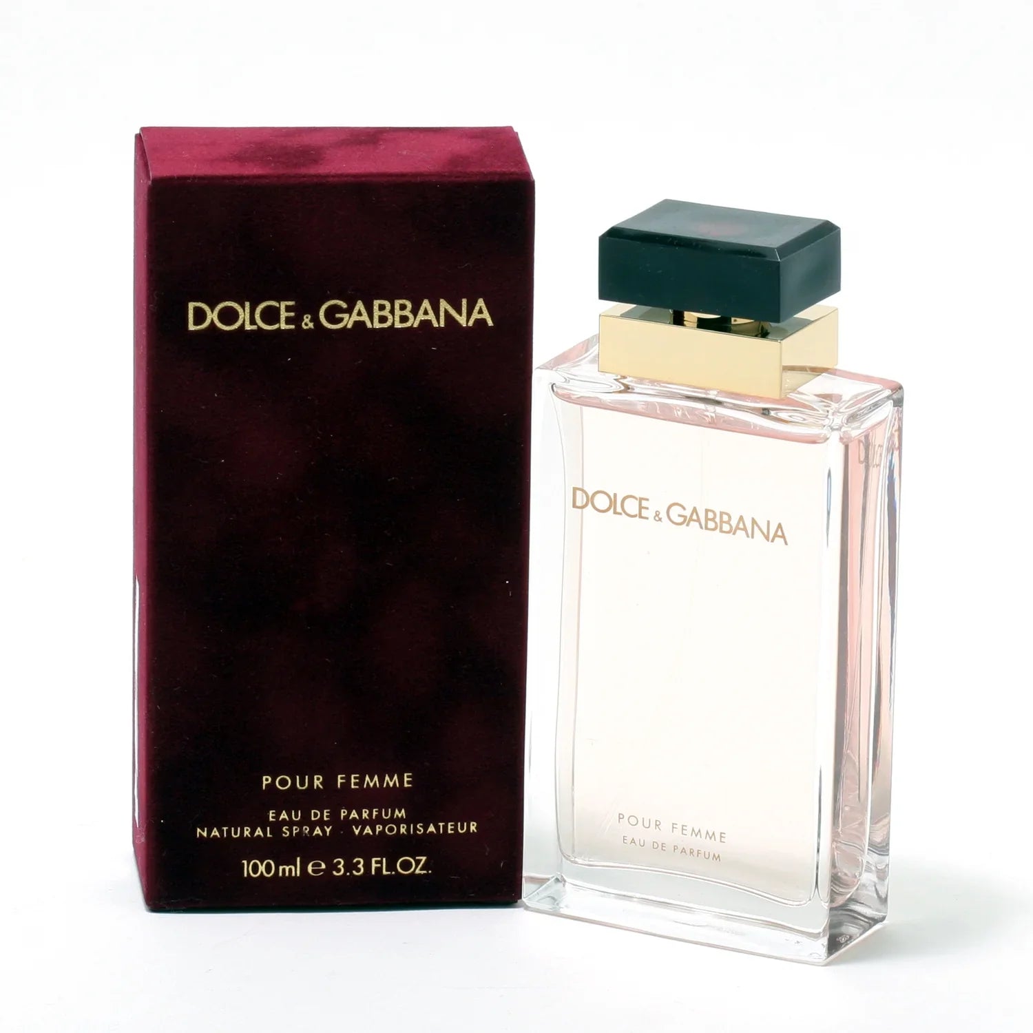 de Spray Parfum Gabbana Femme & Eau Bottle for Pour 3.4oz Women Dolce