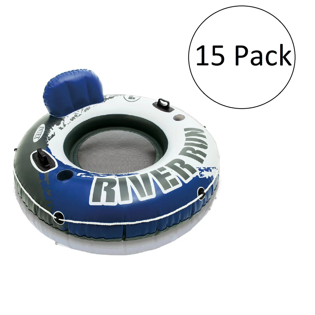 River Floating Intex 1-Person Inflatable Pack) Tube (15 for Raft Run Lake/Pool