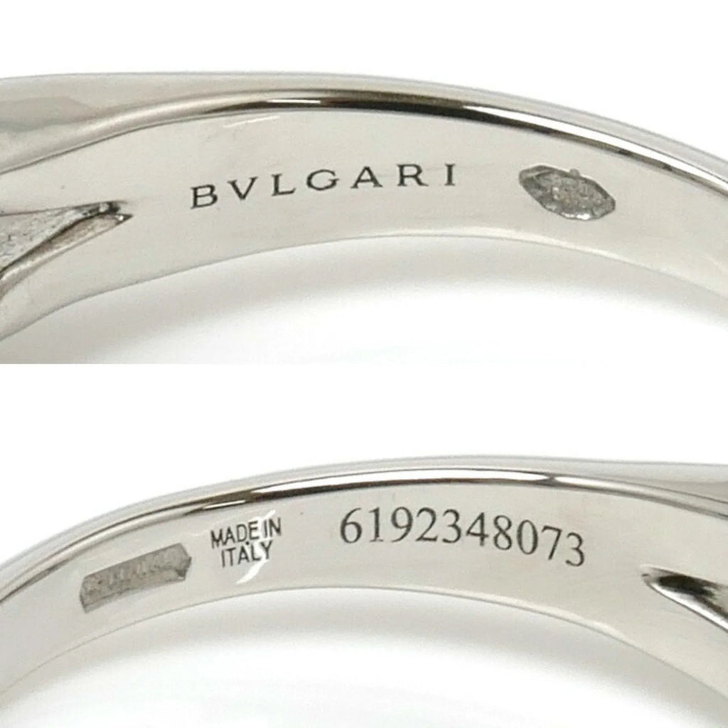 Incontro Ring (Good) Pt950 Pre-Owned 0.46ct BVLGARI 5.1g Ladies Platinum Bvlgari D'Amore Diamond