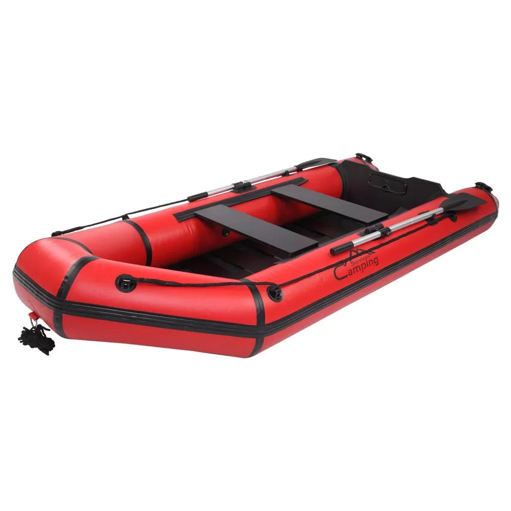 Boat PVC Inflatable Campingsurvivals Fishing 10ft Assault Red