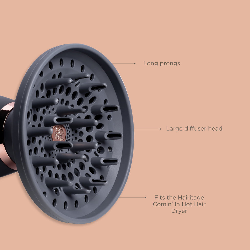 Be Meant Quality Control Anti Volume Diffuser to Salon Frizz Hair Hairitage for | Hair Attachment Dryer Frizz &