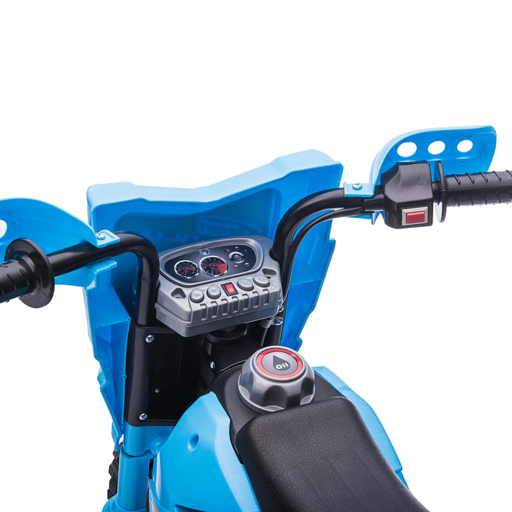'- 3 Wheels Unisex Blazin' and Operated Ages up. Bike 6V - Battery Years Toy 1.8 Blue Mph Max Dirt