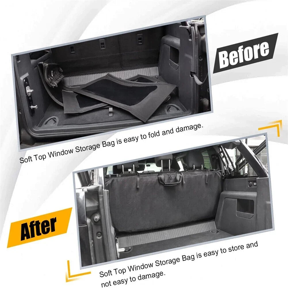 Bronco 1680D Storage 4 2021-2023 Doors Ford Accessories Top Soft For Bag Window