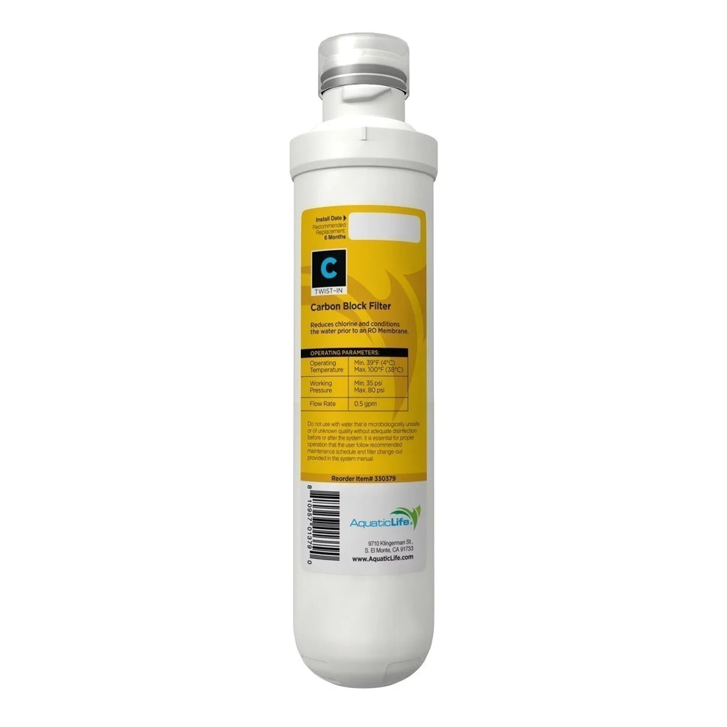 Carbon Block Aquatic Life 4-Pack Twist-In Cartridge