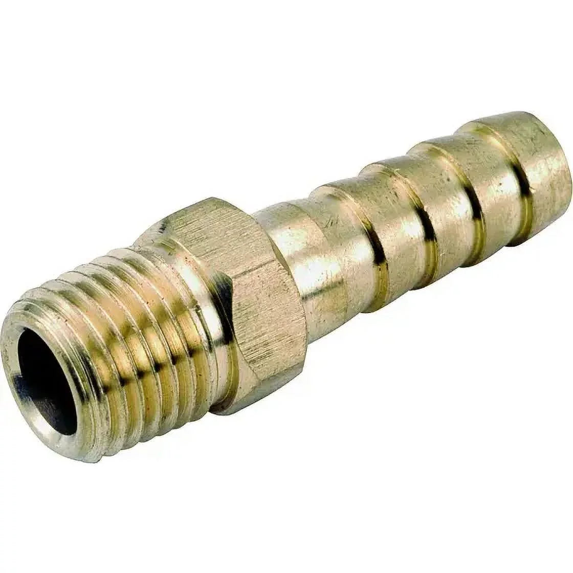 of Brass Metal Hose Anderson (Case 1/4 5) 757001-0204 Adapter Barb Inch MPT 1/8 Inch