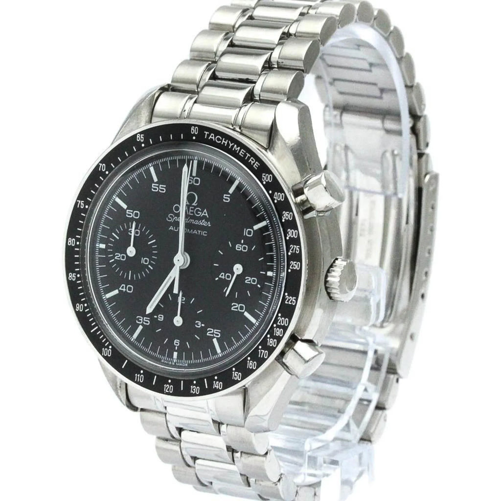 3510.50 Speedmaster (Good) Pre-Owned Polished Steel Mens Automatic Watch BF565452 OMEGA
