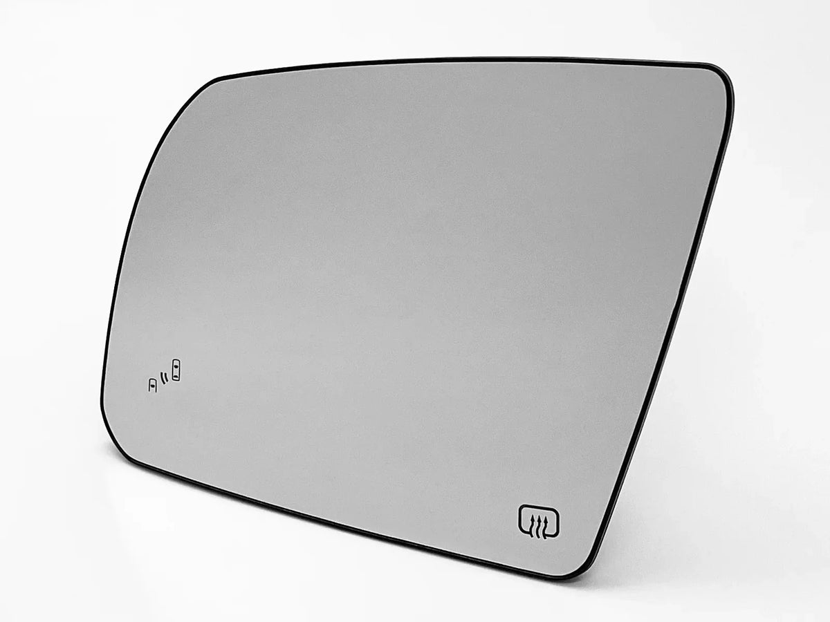 Exterior APA View for Tundra Mirror 879060C010 Sequoia Side TO1324132 2014-2021 Rear 2018-2022 Blind Replacement Heated Left Spot Driver with Power Detection Glass