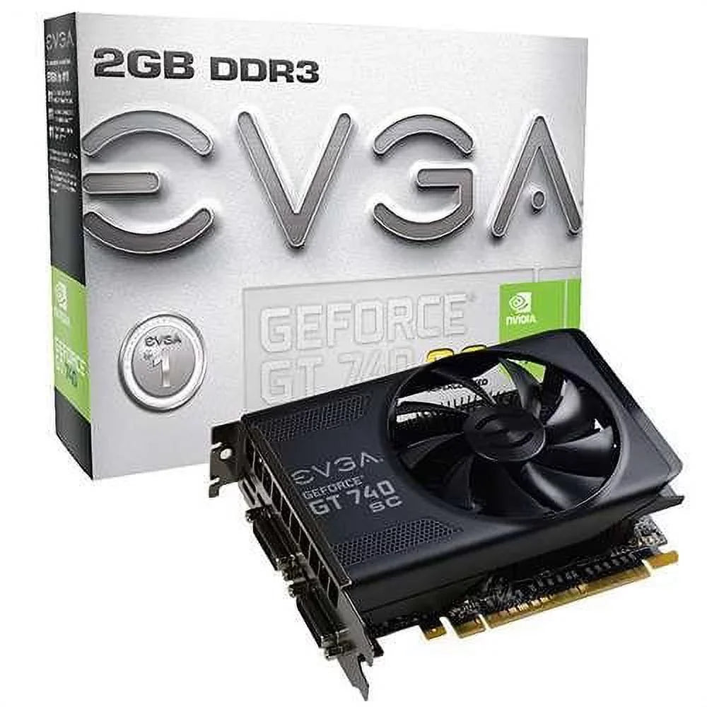 Card, GT 740 GeForce EVGA Graphic DDR3 2 SDRAM NVIDIA GB