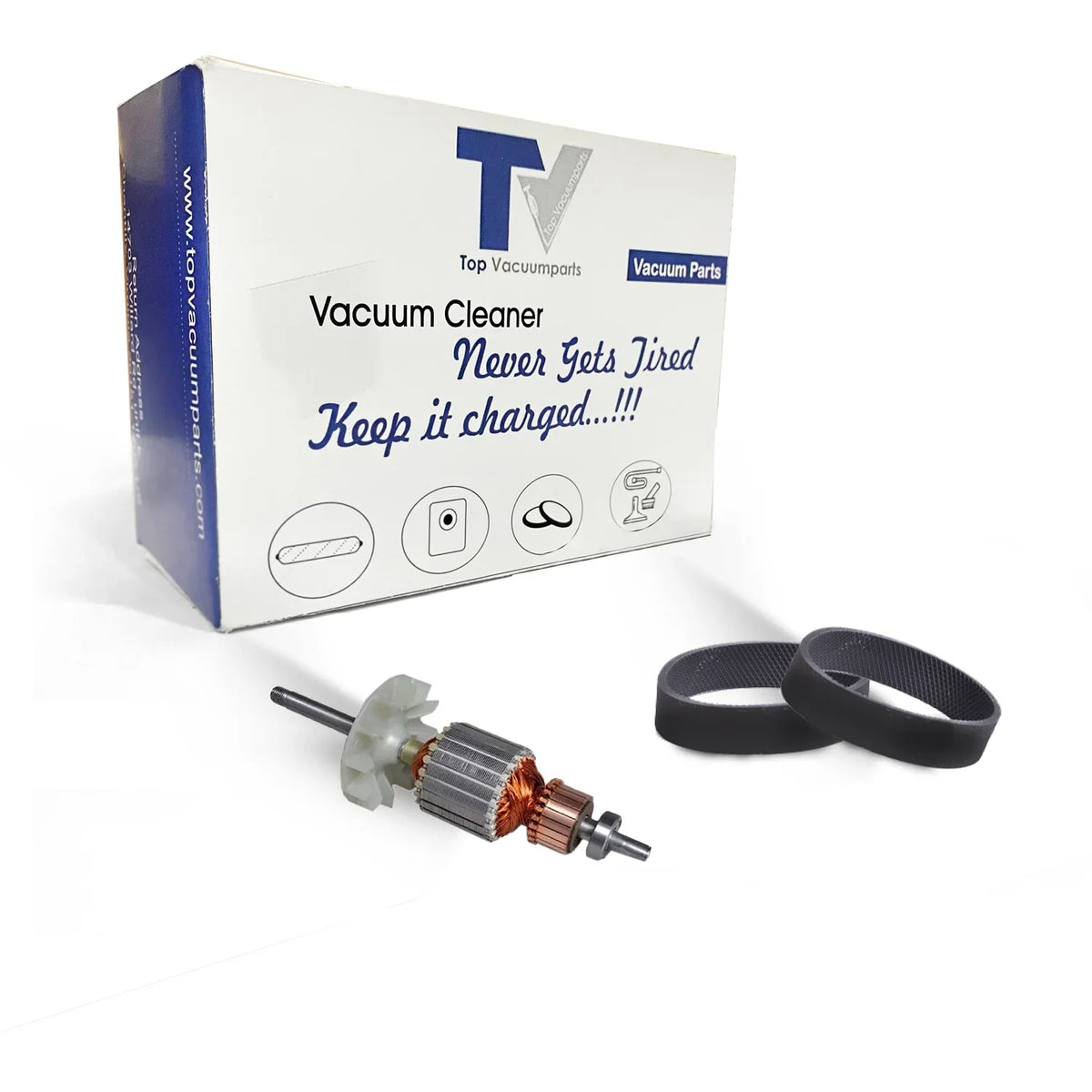 Upright Part Generation Armature # 301289 Free 114789, Series Cleaner For 2Belt Replacement Kirby Vacuum 301289S, With