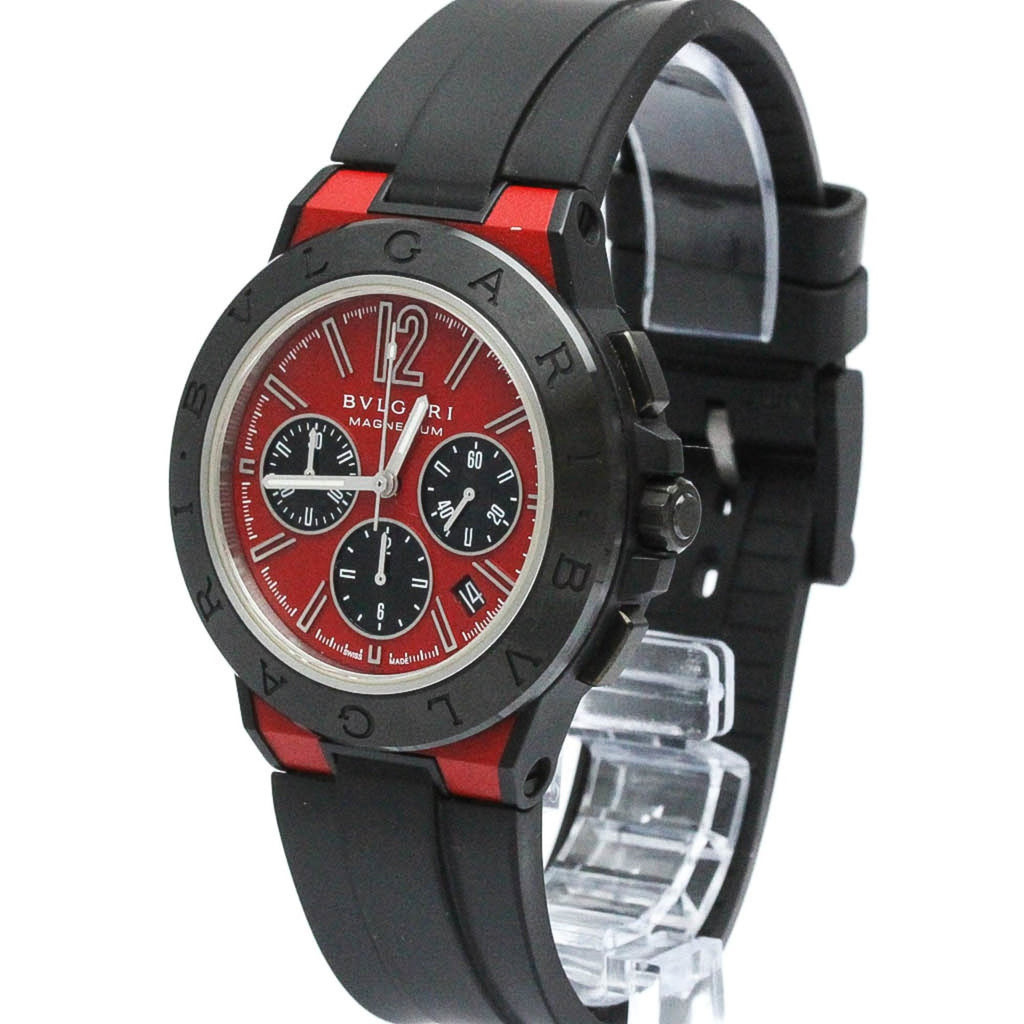 Chronograph Ceramic Magnesium (Good) BF567466 Diagono Automatic Watch DG42SMCCH Pre-Owned BVLGARI