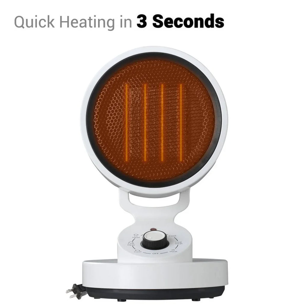 Heat Quick , Cool Warm (10W) Machine Cool Heat High (900W), Fan, Electric Fan,with Mode modes for Heater Heat Home, (1500W), Office Up 2-In-1 3 Space including Low Space & Cooling and