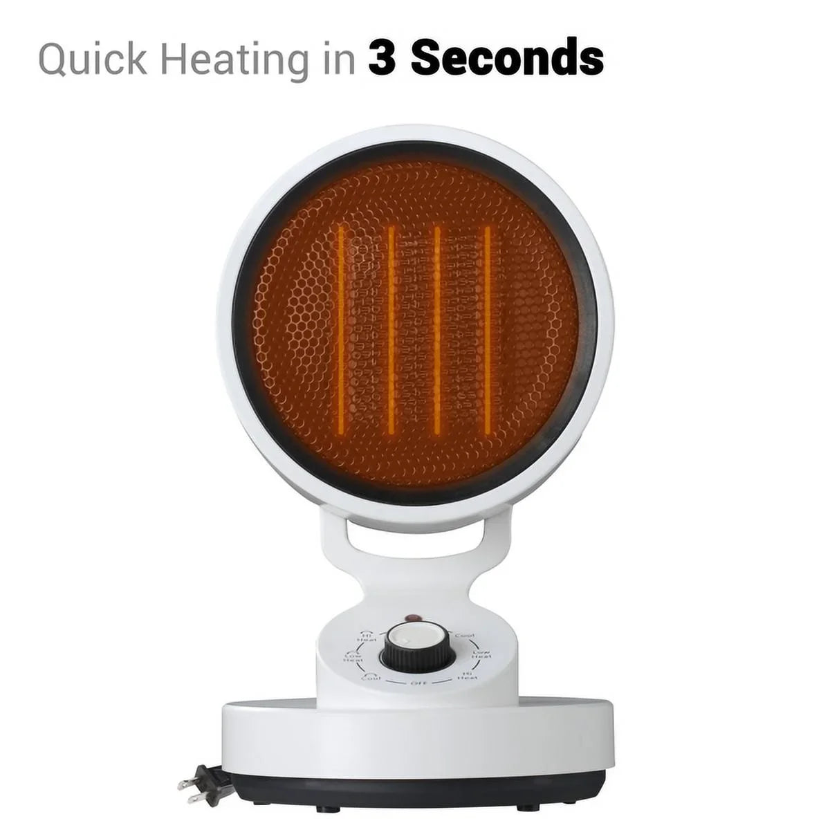 Heat Quick , Cool Warm (10W) Machine Cool Heat High (900W), Fan, Electric Fan,with Mode modes for Heater Heat Home, (1500W), Office Up 2-In-1 3 Space including Low Space & Cooling and