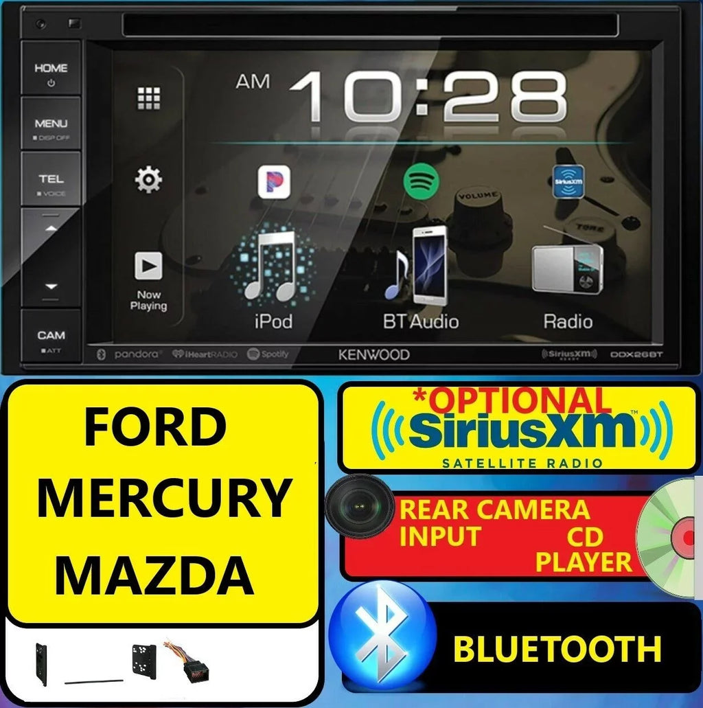 AUX SIRIUSXM USB Stereo CD DVD CAR OPTIONAL FORD MERCURY Radio Bluetooth VIDEO