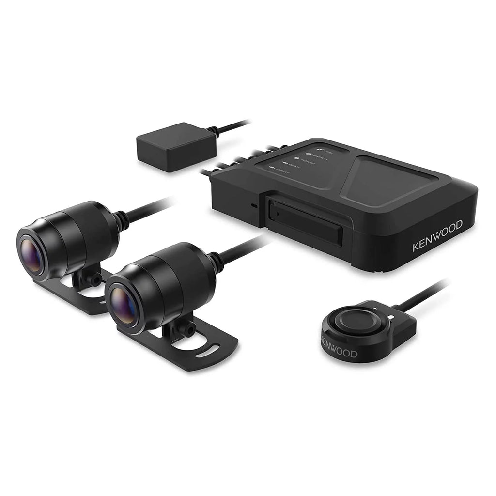 Cam (5m) with a GPS Kenwood Kenwood HD Extensional Motorsports STZ-RFCC500 Cable Dash Camera 16ft with Rear-View and STZ-RF200WD