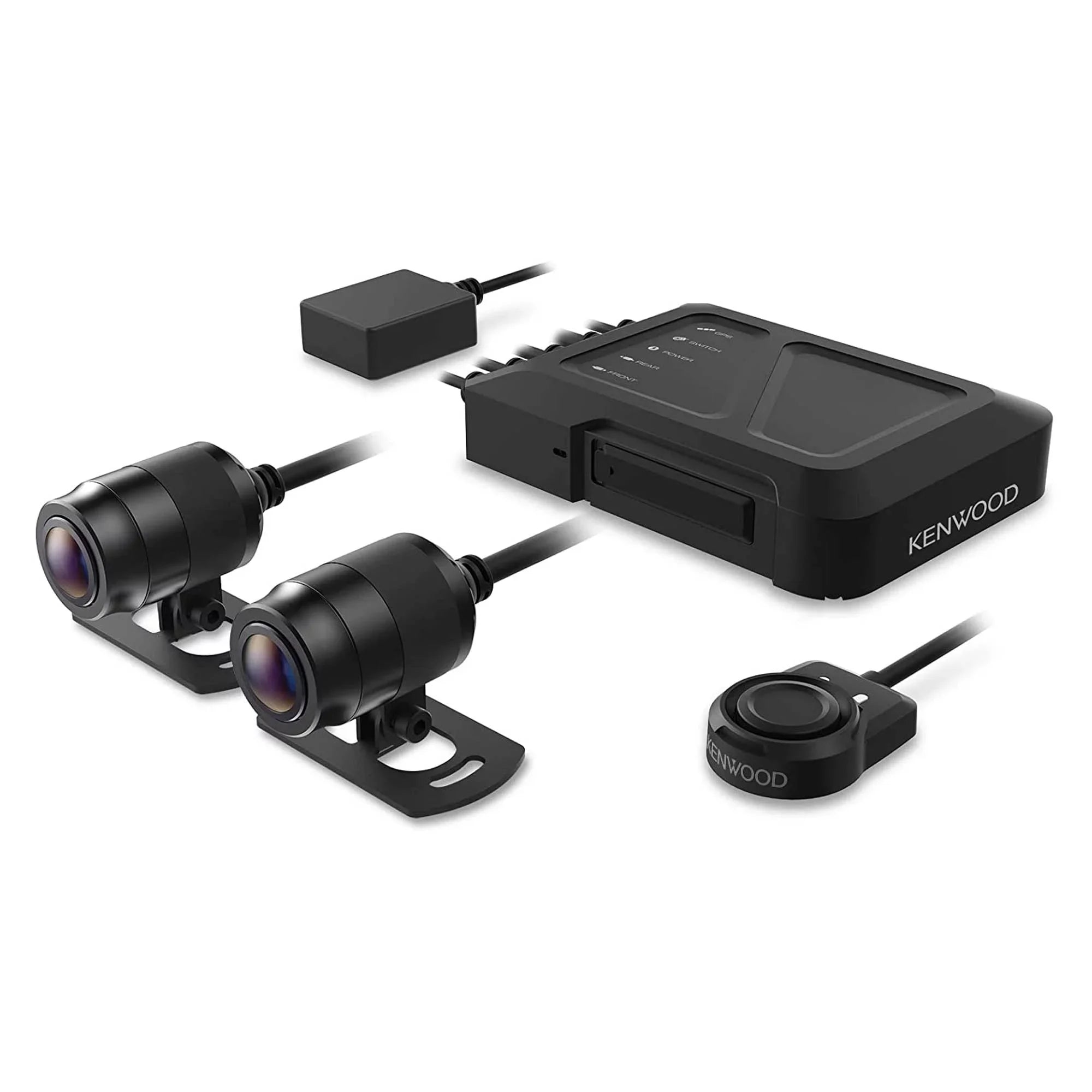 Cam (5m) with a GPS Kenwood Kenwood HD Extensional Motorsports STZ-RFCC500 Cable Dash Camera 16ft with Rear-View and STZ-RF200WD