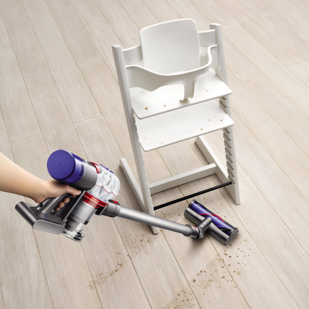 Allergy | Dyson V7 Refurbished HEPA | White/Silver Vacuum Cordless
