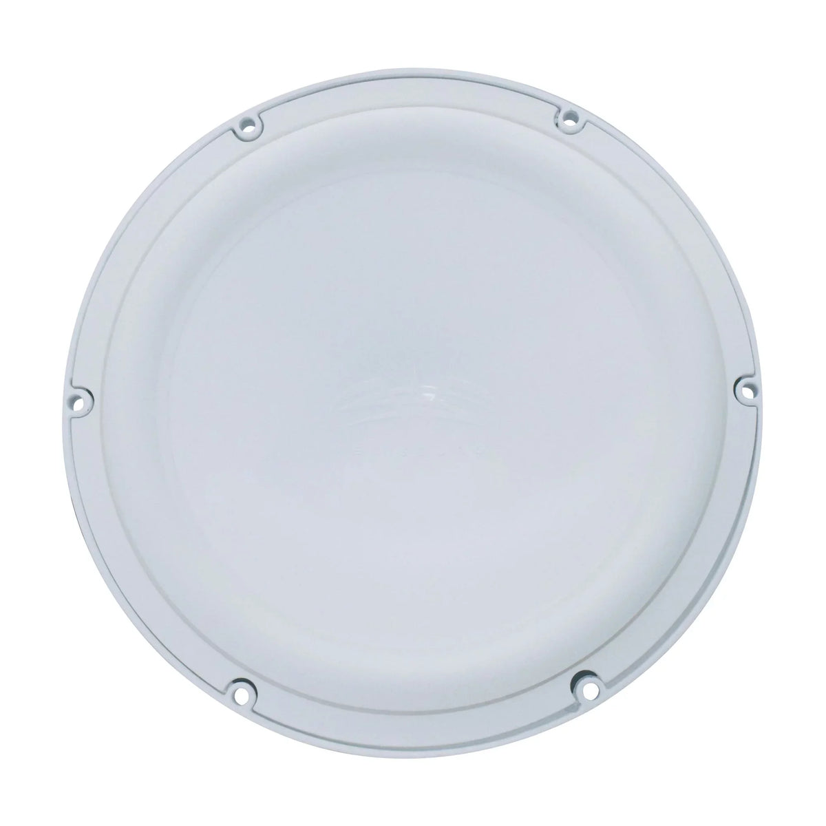 Sounds Revo Subwoofer Subwoofer, - 2 White RGB Ring Wet XW Face - & Closed 12" Ohm & Grill LED Grill, White