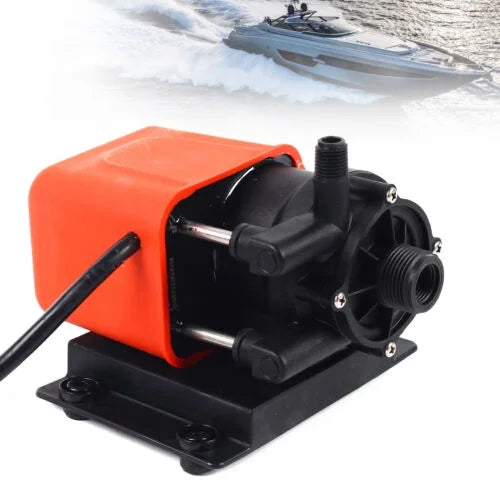 AC Conditioning 110-115V /Seawater Boat Circulation Air Marine Pump 18.5LPM/5GPM