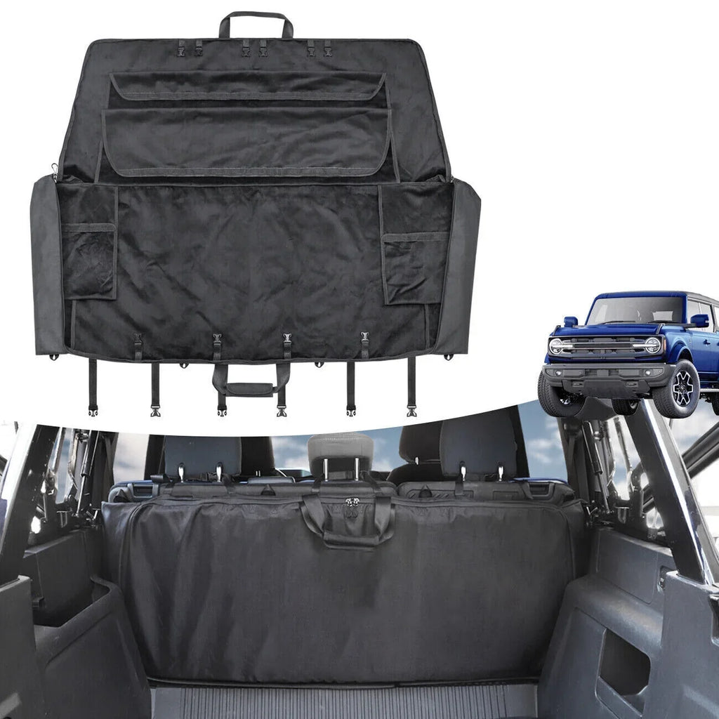 Bag 2021 for Window Bronco Door Organizer 4 2022 2023 Ford Storage 600D Soft Top
