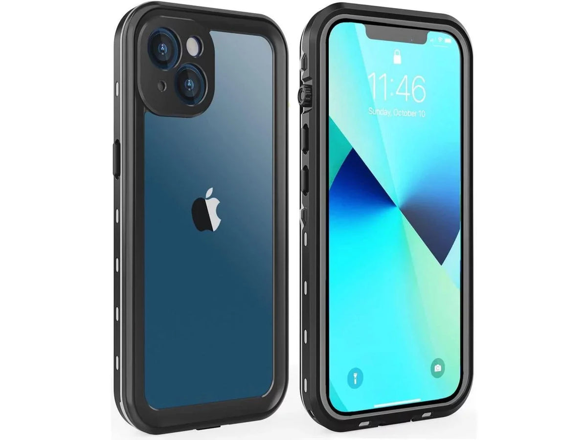 Case Full inch Screen with Protective Waterproof Protector,Underwater 13 Built-in Dustproof Shockproof For Full-Body 13 iPhone Cover iPhone Sealed for 6.1